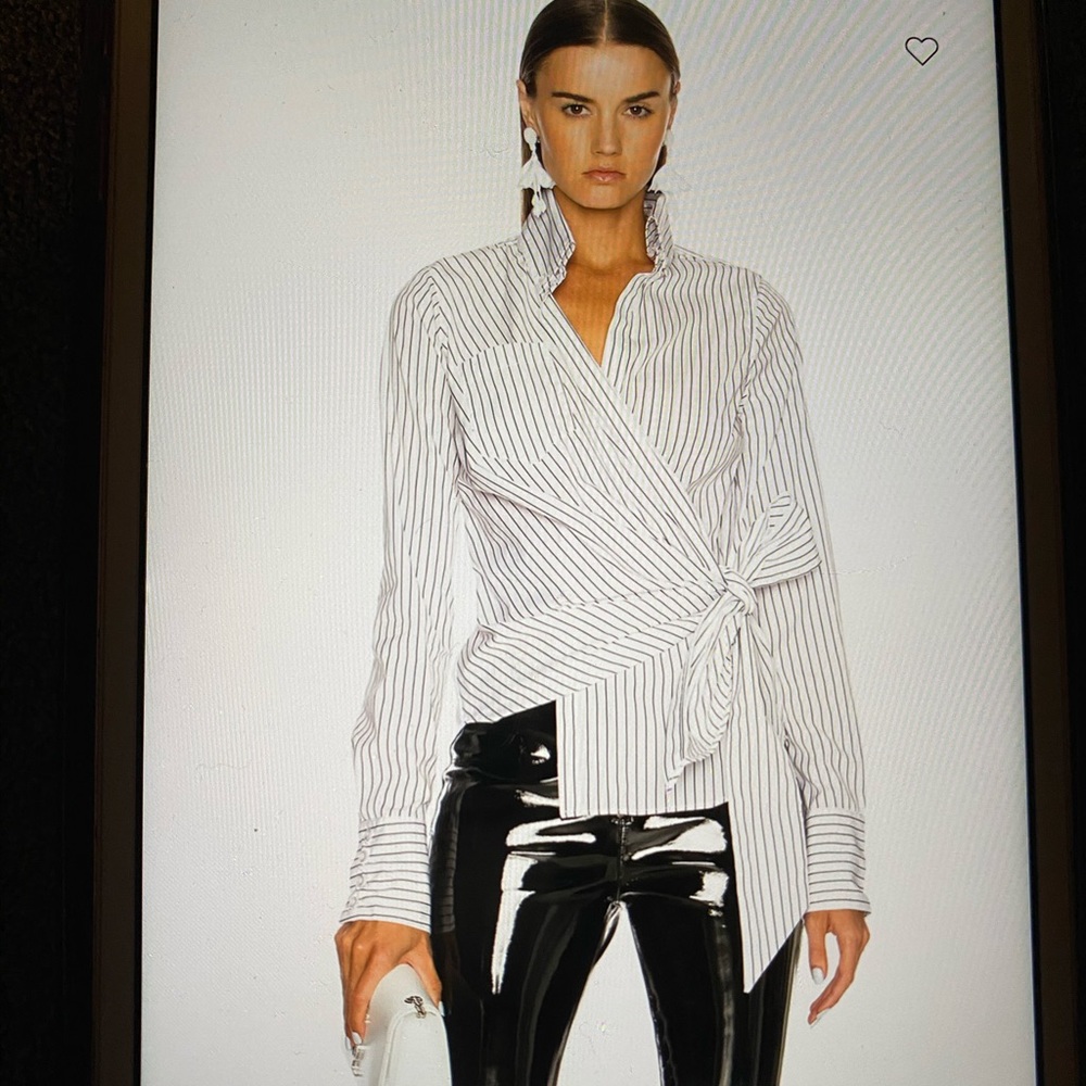 Calvin Rucker stripped shirt